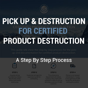 Certified Pproduct Destruction Process